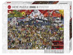 Puzzle 2000 piese - Istoria muzicii britanice