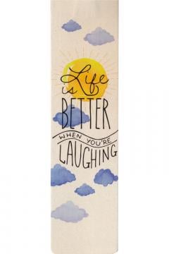 Semn de carte - Life is better when you're laughing Legami