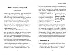 Her Ladyship's Guide to Modern Manners