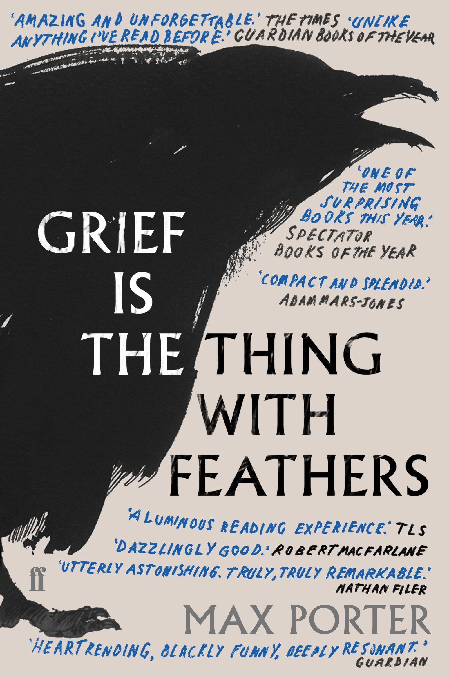 grief is that thing with feathers