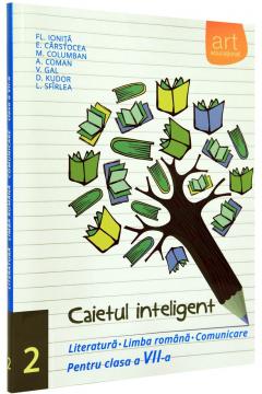 Caietul inteligent. Literatura. Limba Romana. Comunicare. Semestrul II - clasa a VII-a