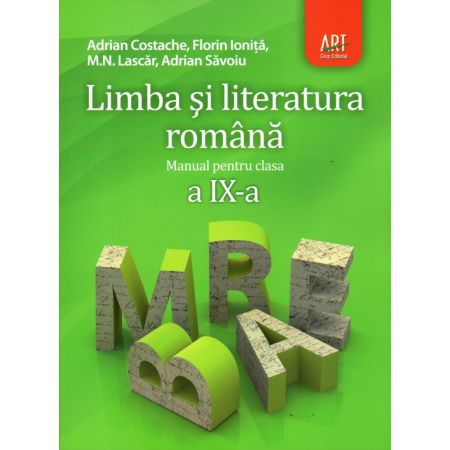 Limba si Literatura Romana manual pentru clasa a IX-a