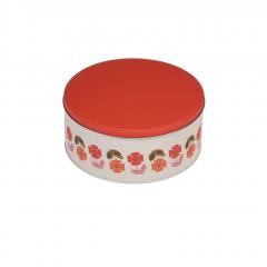 Cutie metalica mare - Mid Century Poppy Cake