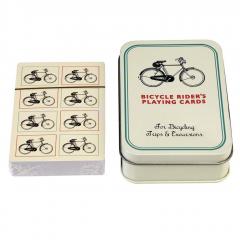Carti de joc in cutie metalica - Bicycle Rider Rex London