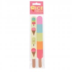 Set 2 pile pentru unghii - Ice Cream Rex London