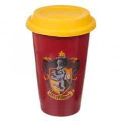Cana de voiaj cu capac - Harry Potter - Gryffindor Crest