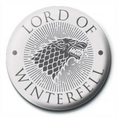 Insigna - Game of Thrones , Lord of Winterfel Pyramid International