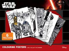 Set 6 postere pentru colorat - Star Wars | Pyramid International