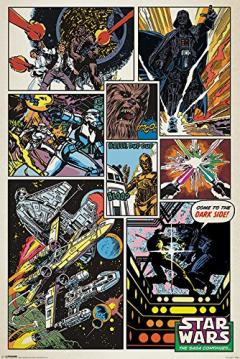 Poster - Star Wars Retro Comic