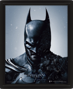 Poster 3D lenticular - Batman Arkham Batman/Joker Pyramid International