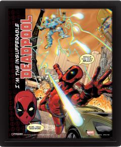 Poster 3d lenticular - Deadpool