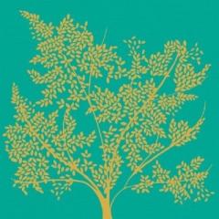 Felicitare - Gold Leaf The Art File