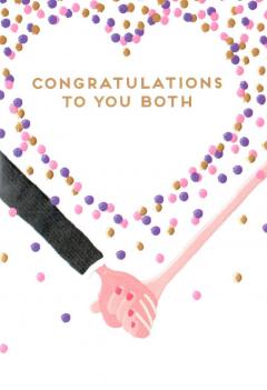 Felicitare - Congratulations To You Both The Art File