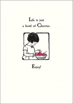 Felicitare - Life is Just a Bowl The Art File