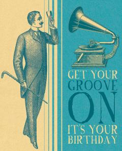 Felicitare - Groove on The Art File