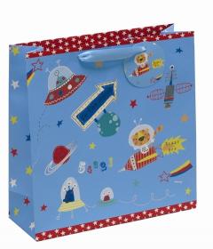 Punga mica pentru cadou - Spaceships and Planets