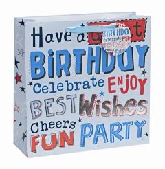 Punga mica pentru cadou - Happy Birthday Boy Meridian Import Company