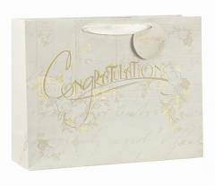 Punga pentru cadou - Congratulations Gold - mini