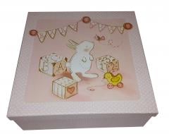 Cutie foarte mica pentru cadouri - Pink Rabbit Meridian Import Company
