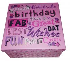 Cutie pentru cadou - Happy Birthday Female Meridian Import Company