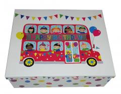 Cutie pentru cadou - Happy Birthday Buss, mica Meridian Import Company