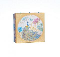 Cutie pentru cadou - Floral Peacock, mica Meridian Import Company