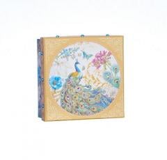 Cutie pentru cadou - Floral Peacock, foarte mica Meridian Import Company