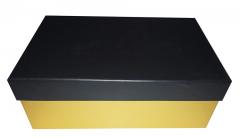 Cutie pentru cadou - Black gold - 22 x14.5 x 8.5 cm Meridian Import Company