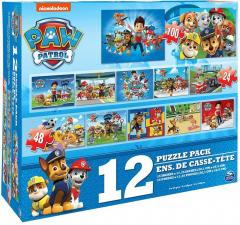 Set puzzle - Patrula Catelusilor - 12 imagini