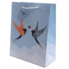 Punga pentru cadou - Fun swallows , mare