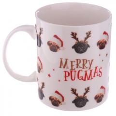 Cana - Christmas Pugs Design