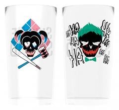 Set 2 pahare - Suicide Squad, Joker and Harley | GB Eye