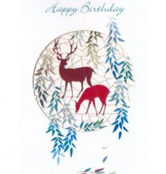 Felicitare - Happy Birthday Deer