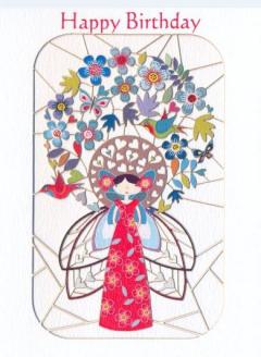 Felicitare - Happy Birthday Fairy Forever Handmade Cards