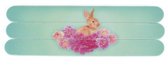 Set 3 pile pentru unghii - Bunny on Flowers