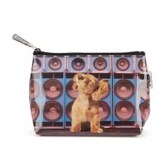 Geanta pentru cosmetice Small - Speaker Dog