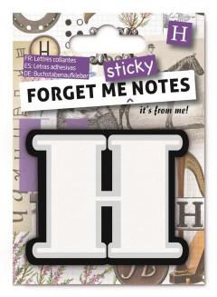 Sticky notes - Litera H