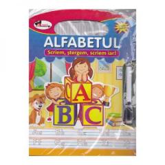 Alfabetul - Scriem, stergem, scriem iar 