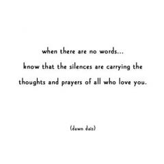Felicitare - When There are no words Quotable Cards