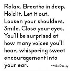 Felicitare - Relax Breathe In Deep Quotable Cards