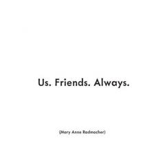 Felicitare - Us Friends Always Quotable Cards