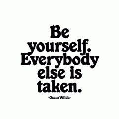 Felicitare - Be yourself Quotable Cards