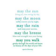Felicitare - May the sun Quotable Cards