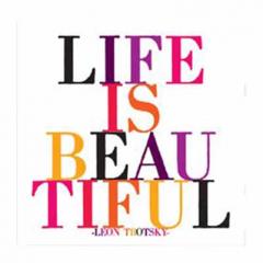 Felicitare - Life is beautiful Quotable Cards