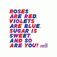 Felicitare - Roses Are Red Quotable Cards