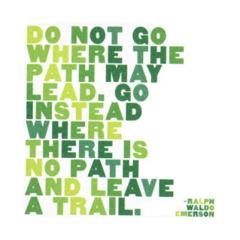 Felicitare - Do not go Quotable Cards