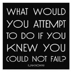 Magnet - What would you Attempt | Quotable Cards