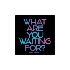 Magnet - What Are You Waiting For | Quotable Cards