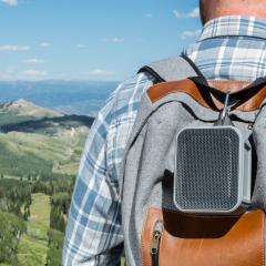 Boxa portabila - Skullcandy Barricade BT - Gray/Hot Lime