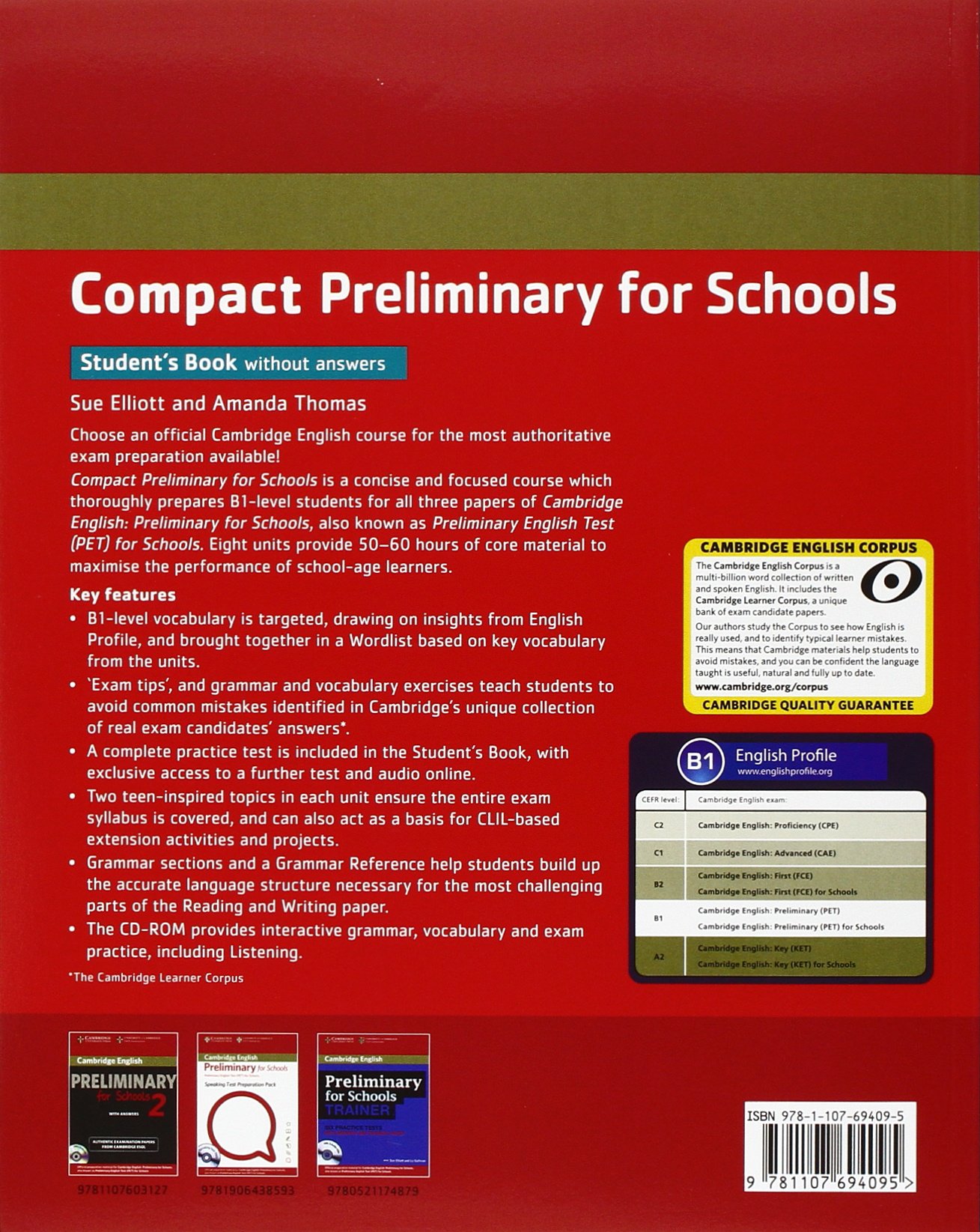 Compact Preliminary For Schools - Sue Elliott, Amanda Thomas